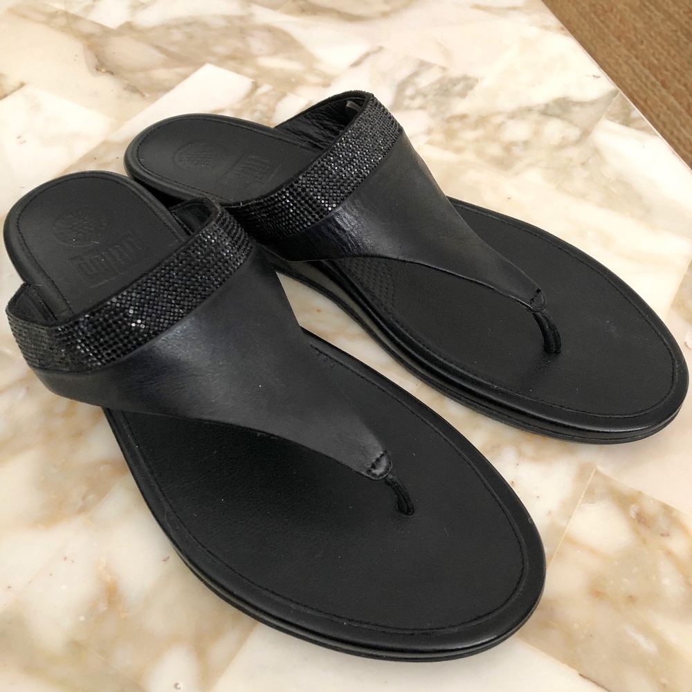 FitFlop Banda Toe Post Sandal Women's Size 11